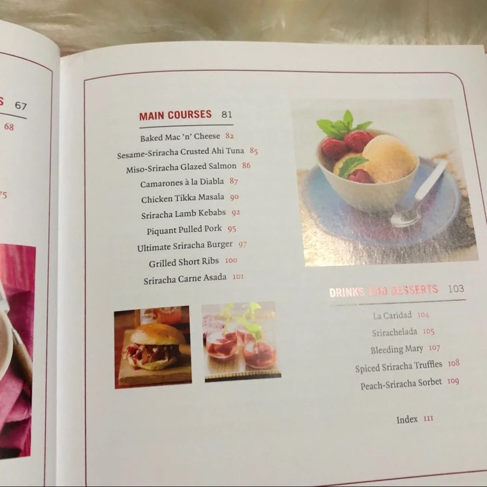 siracha cook book
